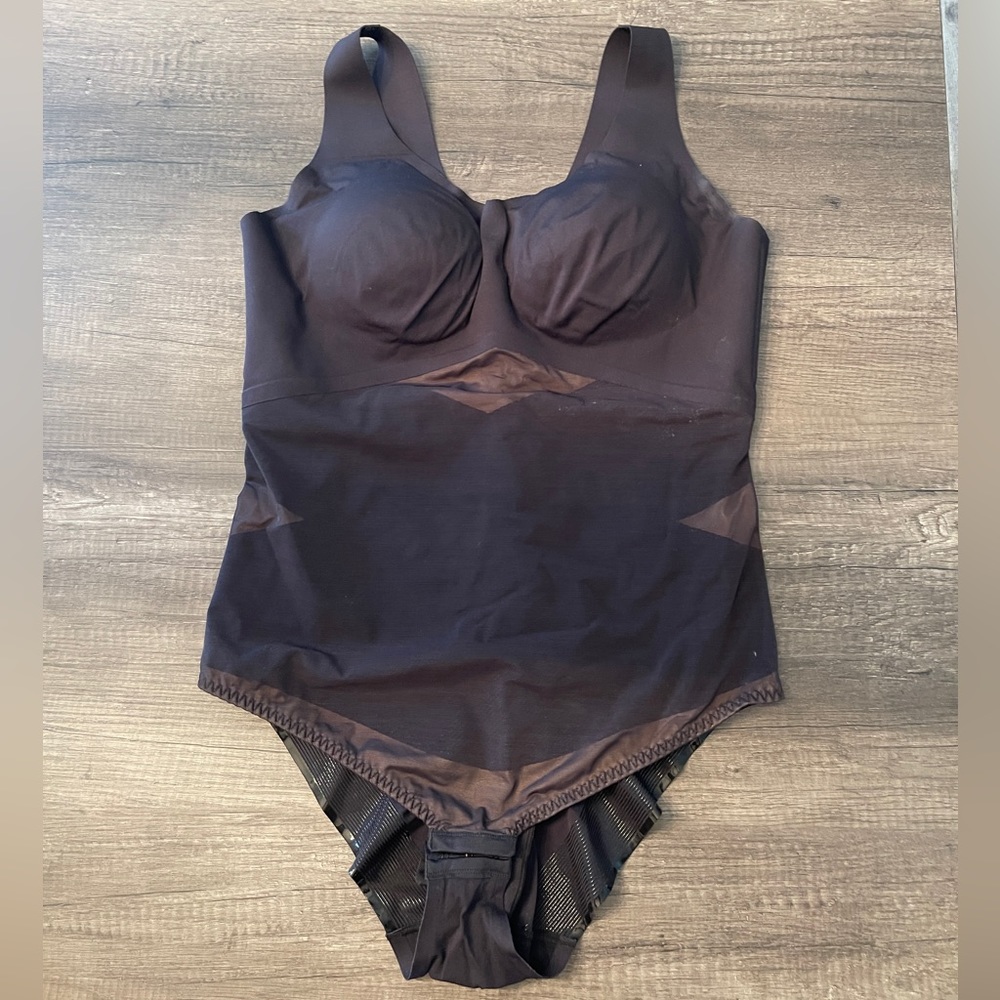 Honeylove Tank Bodysuit Shapewear - Black 2XL